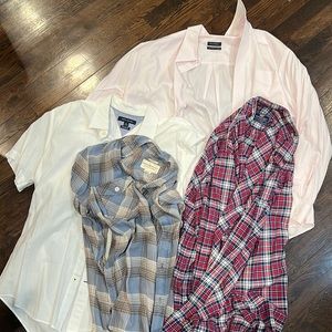 Men button down bundle Tommy Hilfiger, vineyard vines, Ralph Lauren, club room